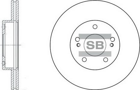 Hi-Q SD3016 - Спирачен диск vvparts.bg