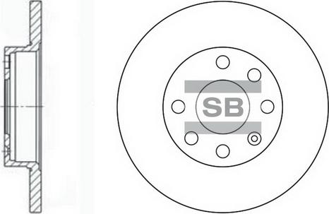 Hi-Q SD3018 - Спирачен диск vvparts.bg