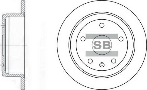 Hi-Q SD3022 - Спирачен диск vvparts.bg