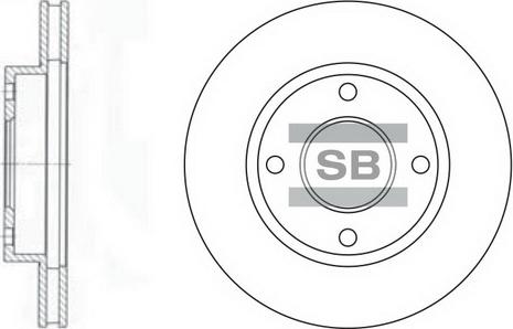 Hi-Q SD3027 - Спирачен диск vvparts.bg