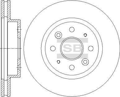 Hi-Q SD2044 - Спирачен диск vvparts.bg