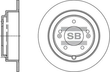 Hi-Q SD2064 - Спирачен диск vvparts.bg