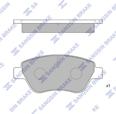 TRW GDB2579 - Комплект спирачно феродо, дискови спирачки vvparts.bg