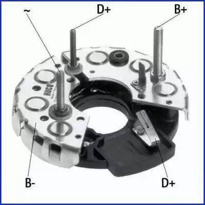 HITACHI 139114 - Изправител, генератор vvparts.bg