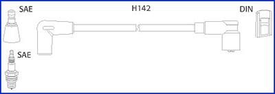 HITACHI 134484 - Комплект запалителеи кабели vvparts.bg
