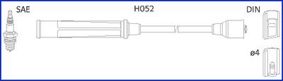 HITACHI 134576 - Комплект запалителеи кабели vvparts.bg