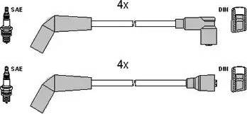 HITACHI 134288 - Комплект запалителеи кабели vvparts.bg