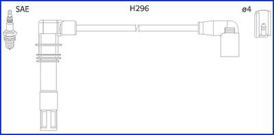 HITACHI 134797 - Комплект запалителеи кабели vvparts.bg