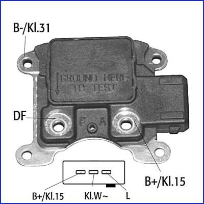 HITACHI 130040 - Регулатор на генератор vvparts.bg