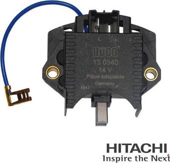 HITACHI 2500340 - Регулатор на генератор vvparts.bg