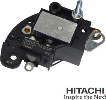 HITACHI 2500797 - Регулатор на генератор vvparts.bg