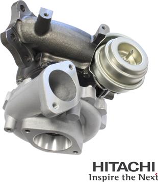 HITACHI 2508289 - Турбина, принудително пълнене с въздух vvparts.bg