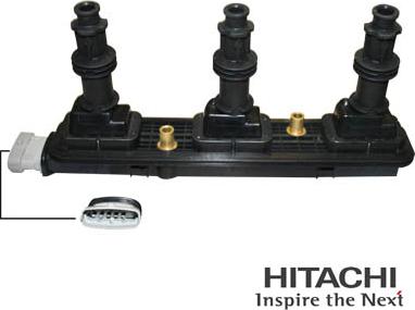 HITACHI 2503856 - Запалителна бобина vvparts.bg