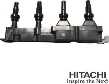HITACHI 2503819 - Запалителна бобина vvparts.bg