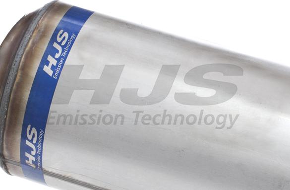 HJS 93 15 5080 - Филтър за сажди / твърди частици, изпускателна система vvparts.bg
