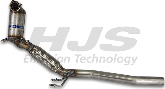 HJS 93 11 5207 - Филтър за сажди / твърди частици, изпускателна система vvparts.bg