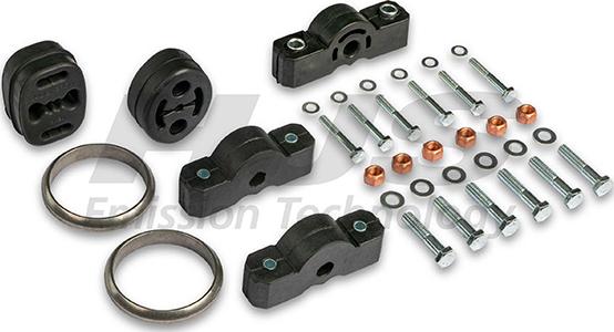 HJS 82 32 3547 - Монтажен комплект, изпускателна система vvparts.bg