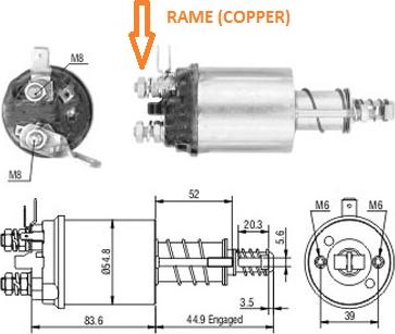 Hoffer 46318 - Магнитен превключвател, стартер vvparts.bg