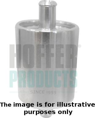 Hoffer 5072E - Горивен филтър vvparts.bg