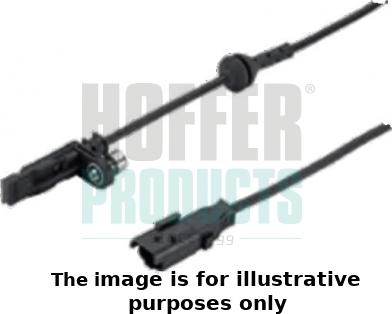 Hoffer 8290084E - Датчик, обороти на колелото vvparts.bg