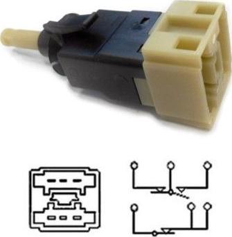 Hoffer 3500065 - Ключ за спирачните светлини vvparts.bg