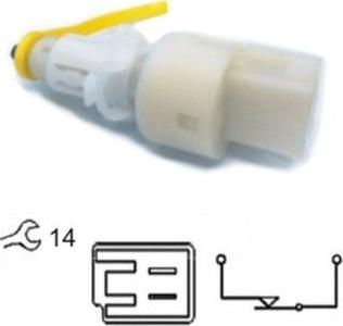 Hoffer 3500037 - Ключ за спирачните светлини vvparts.bg