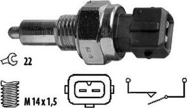 Hoffer 3600003 - Включвател, светлини за движение на заден ход vvparts.bg