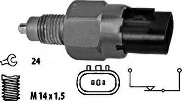 Hoffer 3600085 - Включвател, светлини за движение на заден ход vvparts.bg