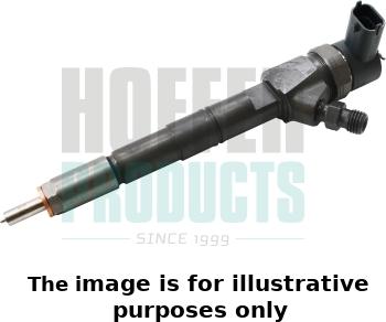 Hoffer H74075R - Комплект дюза с държач vvparts.bg