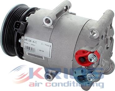 Hoffer K18076A - Компресор, климатизация vvparts.bg