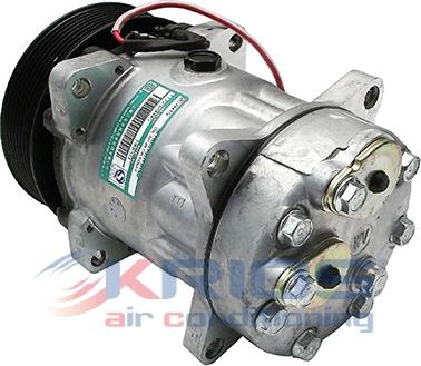 Hoffer KSB300S - Компресор, климатизация vvparts.bg