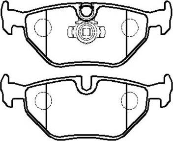 Textar 13.0460-7090.2 - Комплект спирачно феродо, дискови спирачки vvparts.bg