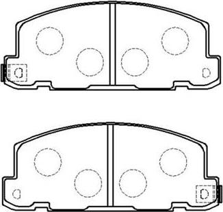Spidan 31276 - Комплект спирачно феродо, дискови спирачки vvparts.bg