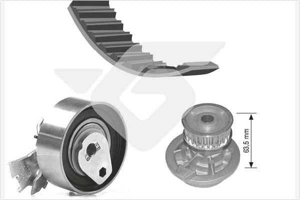 Hutchinson KH 98WP21 - Водна помпа+ к-кт ангренажен ремък vvparts.bg