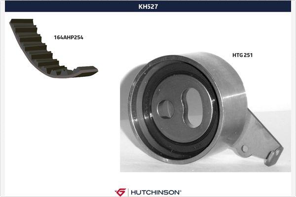 Hutchinson KH 527 - Комплект ангренажен ремък vvparts.bg