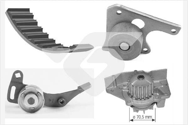 Hutchinson KH 01WP30 - Водна помпа+ к-кт ангренажен ремък vvparts.bg