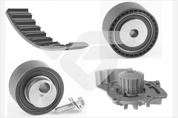 Hutchinson KH 147WP60 - Водна помпа+ к-кт ангренажен ремък vvparts.bg