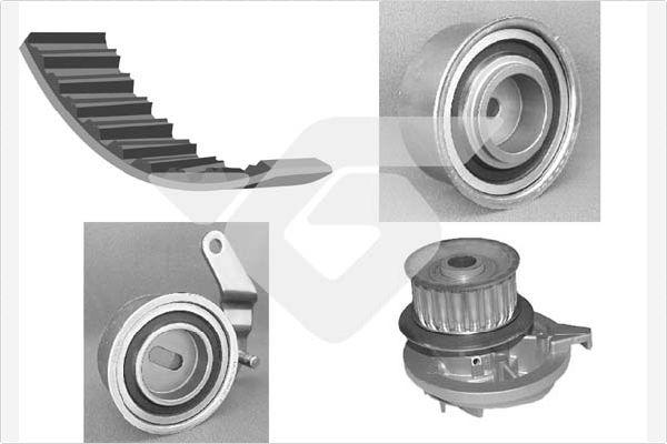 Hutchinson KH 112WP10 - Водна помпа+ к-кт ангренажен ремък vvparts.bg