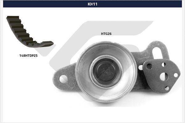 Hutchinson KH 11 - Комплект ангренажен ремък vvparts.bg