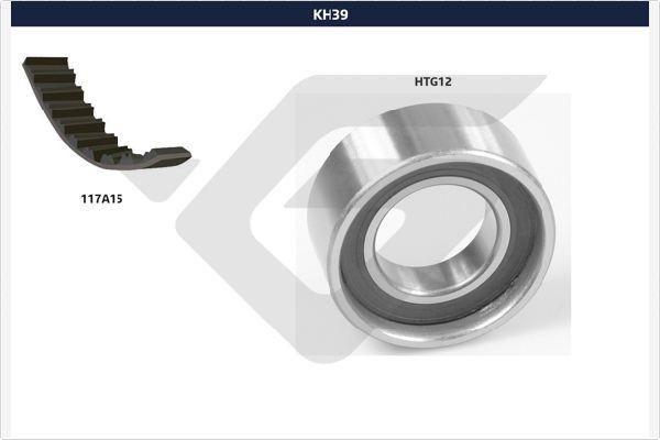 Hutchinson KH 39 - Комплект ангренажен ремък vvparts.bg