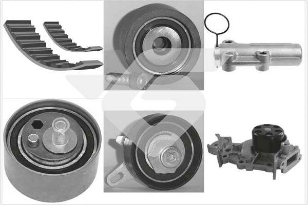 Hutchinson KH 265WP69 - Водна помпа+ к-кт ангренажен ремък vvparts.bg