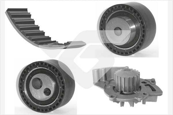 Hutchinson KH 284WP60 - Водна помпа+ к-кт ангренажен ремък vvparts.bg