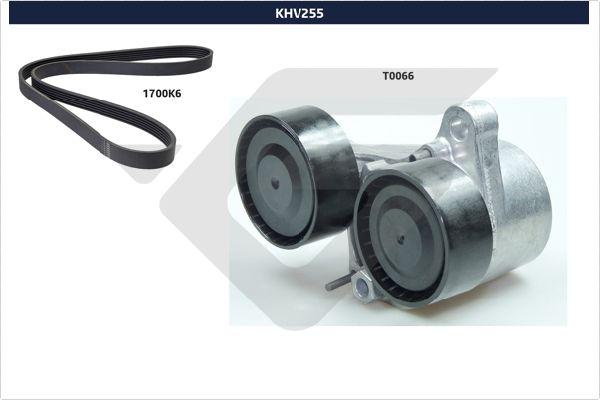 Hutchinson KHV 255 - Комплект пистов ремък vvparts.bg