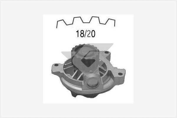 Hutchinson WP0061V - Водна помпа vvparts.bg