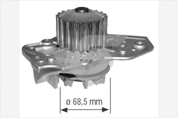 Hutchinson WP0009V - Водна помпа vvparts.bg