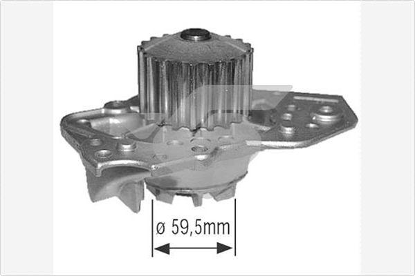 Hutchinson WP0001V - Водна помпа vvparts.bg