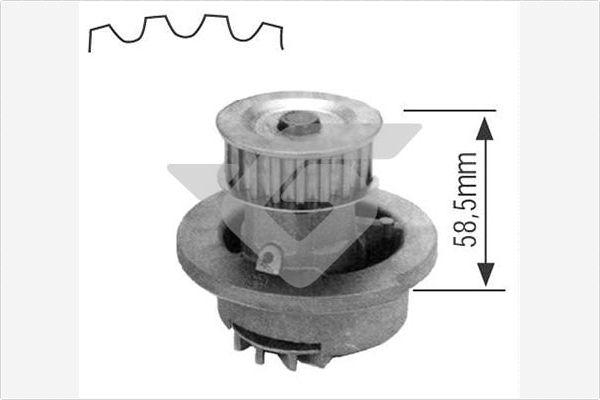 Hutchinson WP0002V - Водна помпа vvparts.bg