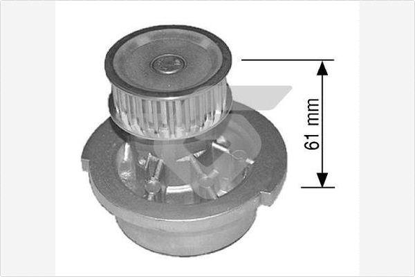 Hutchinson WP0019V - Водна помпа vvparts.bg