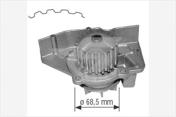 Hutchinson WP0026V - Водна помпа vvparts.bg