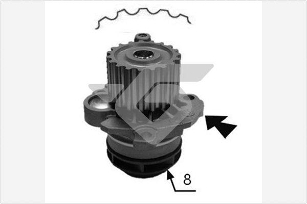 Hutchinson WP0079V - Водна помпа vvparts.bg